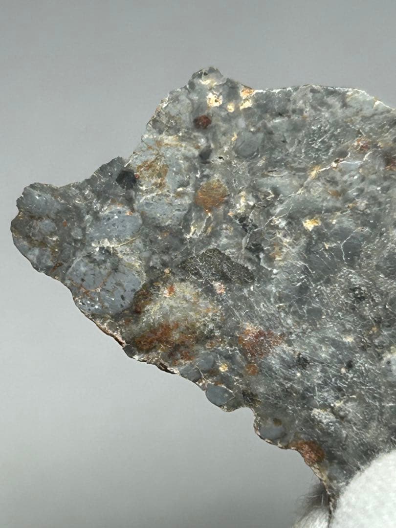 月　隕石　アドラー　013　スライス　2.632g　メルトブレシア　証明書付き