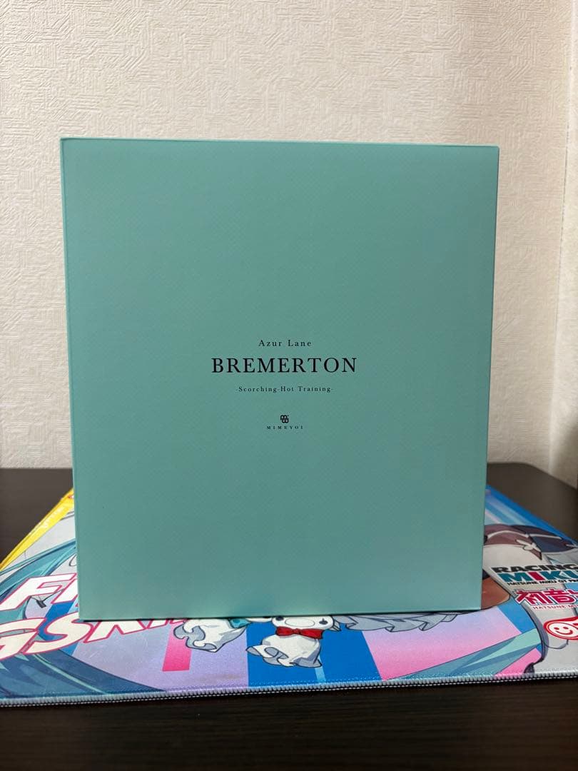 【中古】【値下げ可】 アズレン　ブレマートン　熱々トレーニング　1/7フィギュア