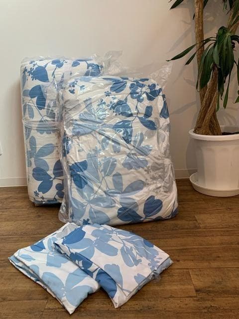 新品☆シングル布団6点セット♪厚み14cmしっかり敷布団♪〇B165