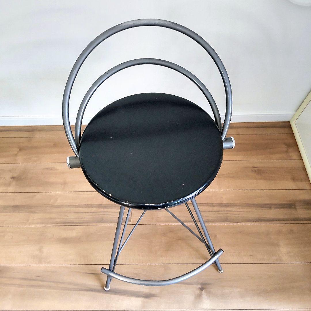 ハイスツール　vintage \"HIKARI\" cahir　ポストモダン　チェア