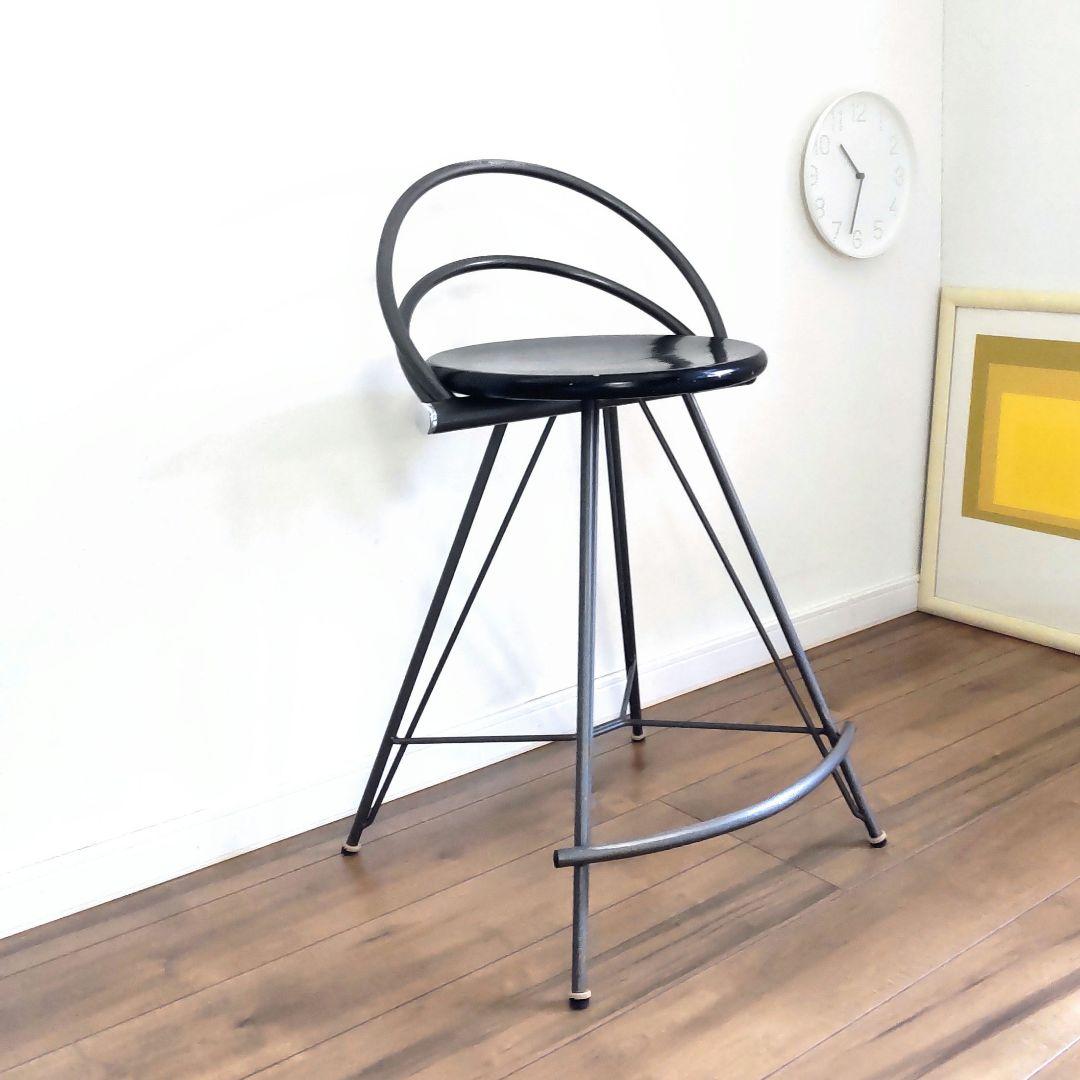 ハイスツール　vintage \"HIKARI\" cahir　ポストモダン　チェア