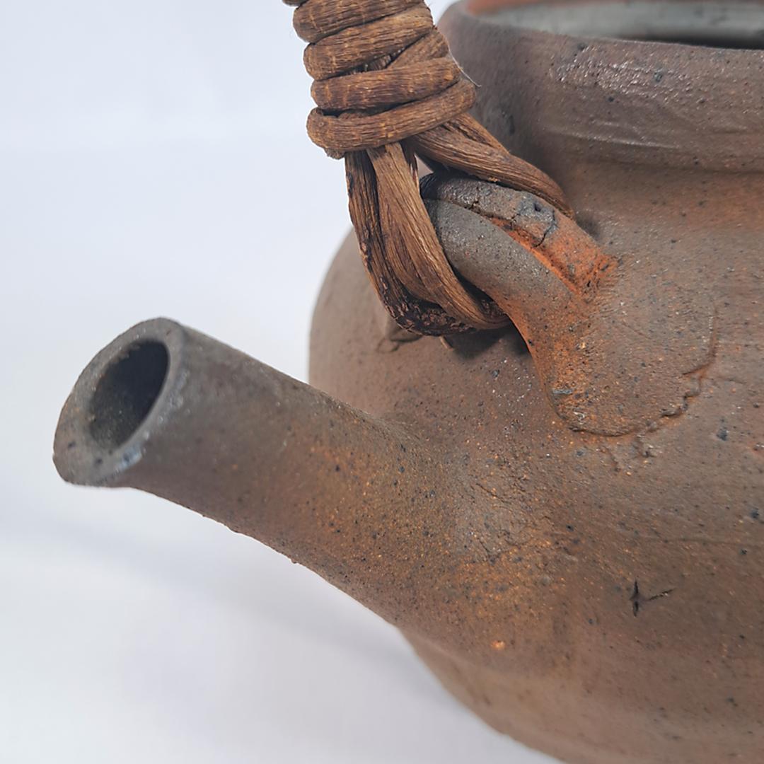 森岡成好作「土瓶」/陶器/南蛮焼締 - メルカリ