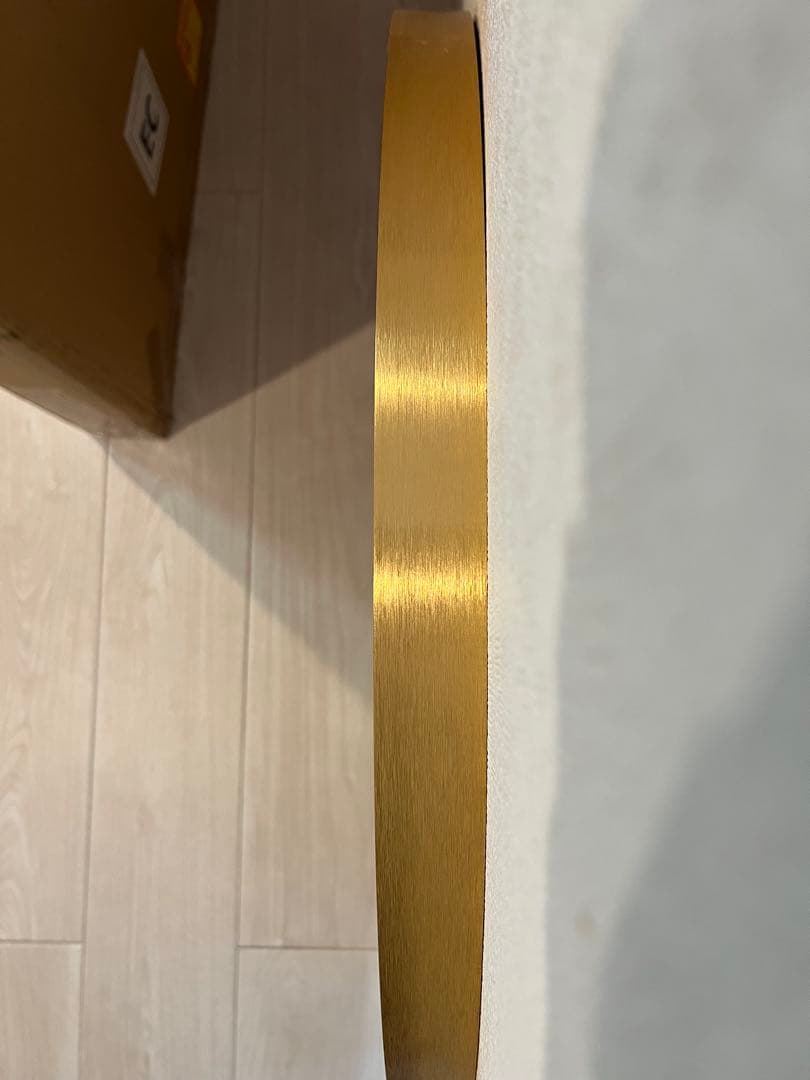 円形アートプレート 金色装飾