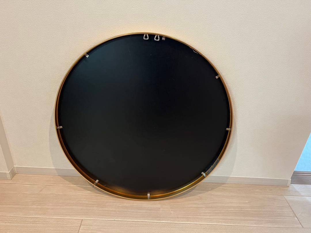 円形アートプレート 金色装飾