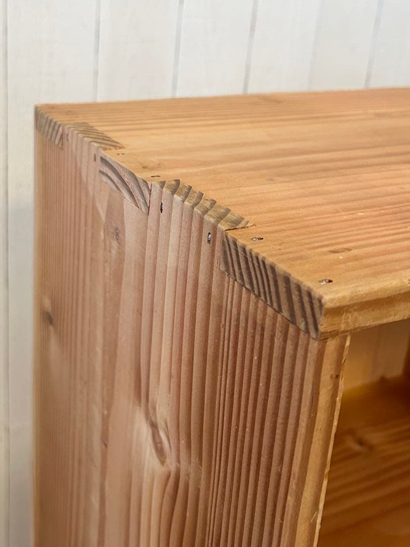 家具　木製ラック　シェルフ　棚　3段