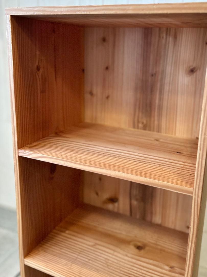 家具　木製ラック　シェルフ　棚　3段