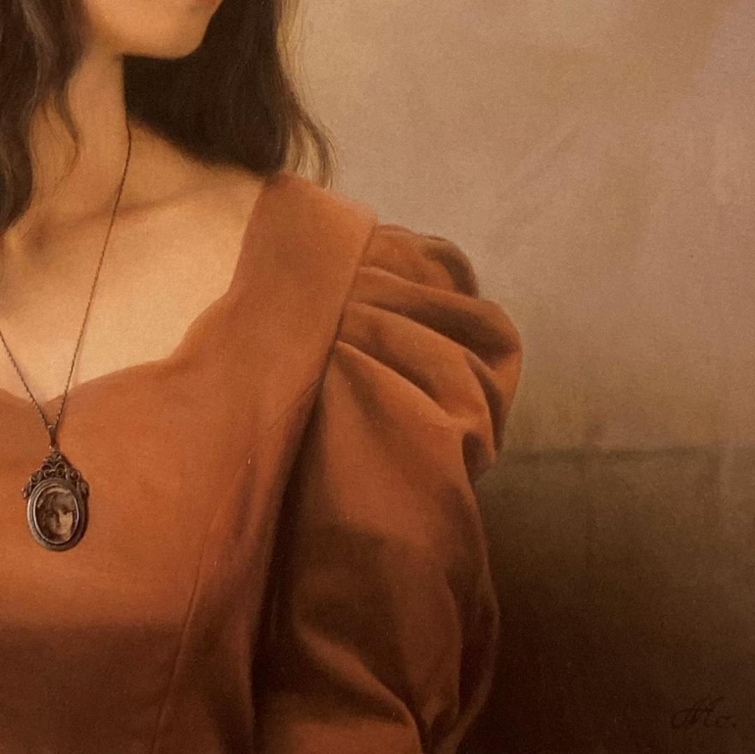 森本草介、【午後】、希少な画集より、新品額装付、マット額装付き