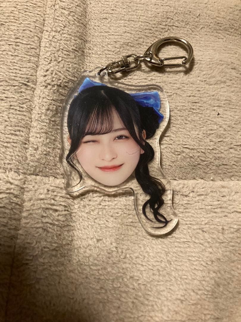 澪織にいな のんふぃく 顔だけ アクリルキーホルダー アクキー