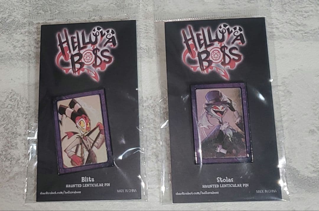 Helluva Boss Haunted Lenticular Pin - メルカリ
