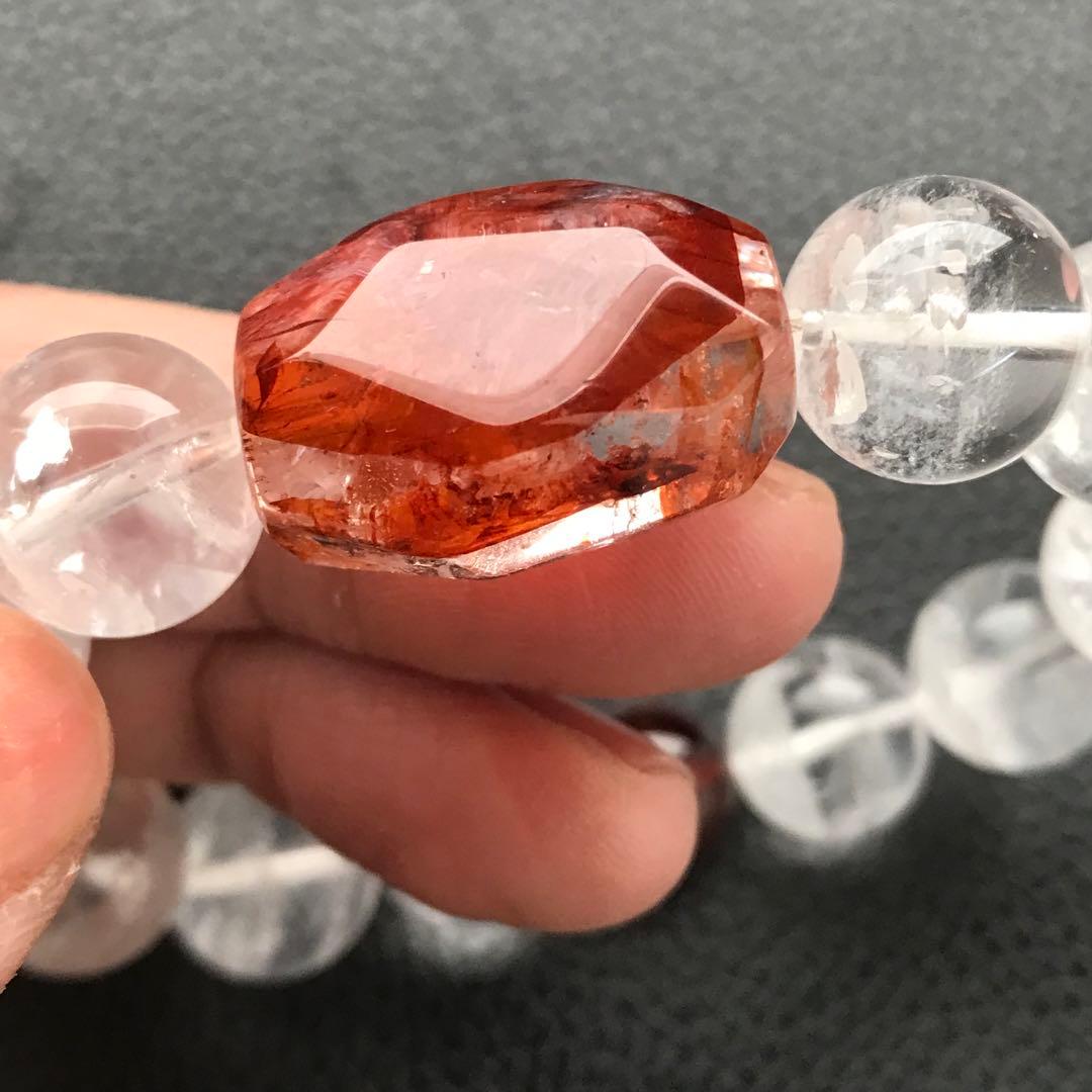 高品質ライモナイトとホワイトファントム❣️16cm