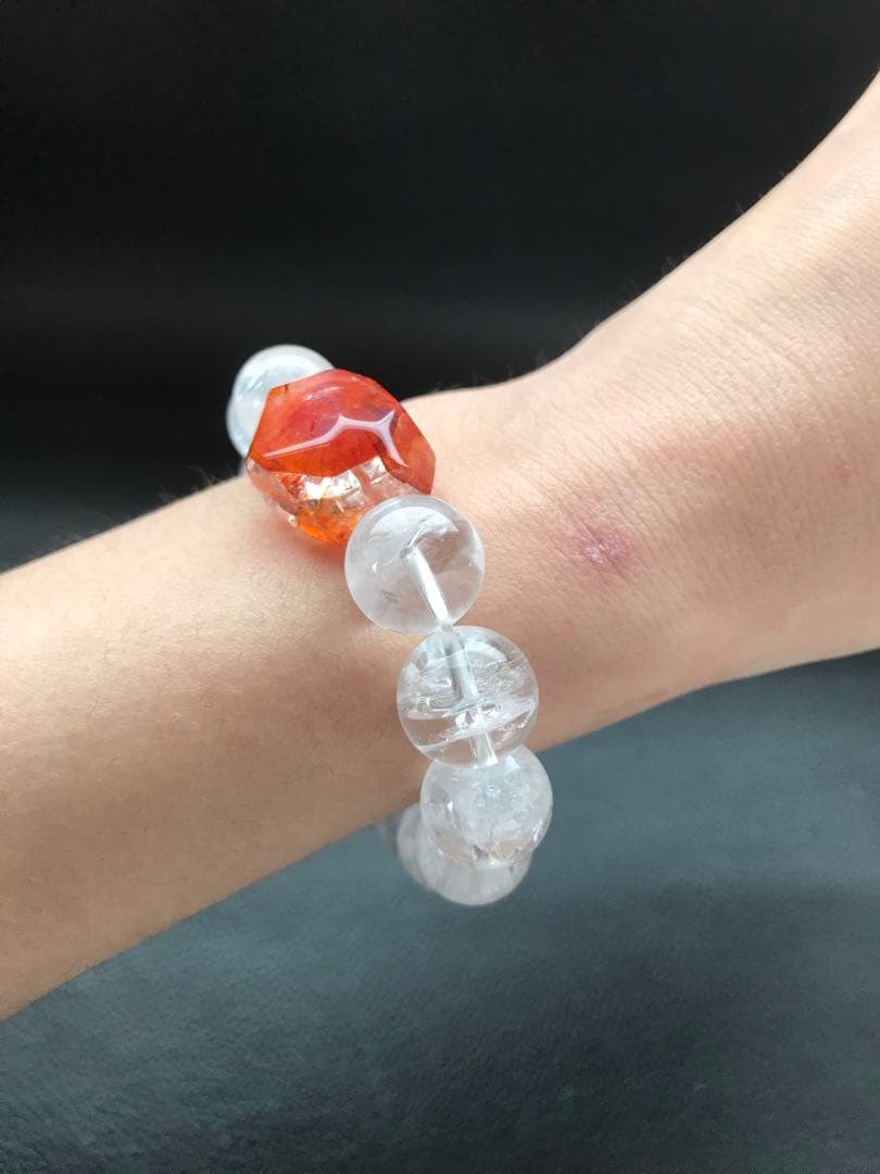 高品質ライモナイトとホワイトファントム❣️16cm