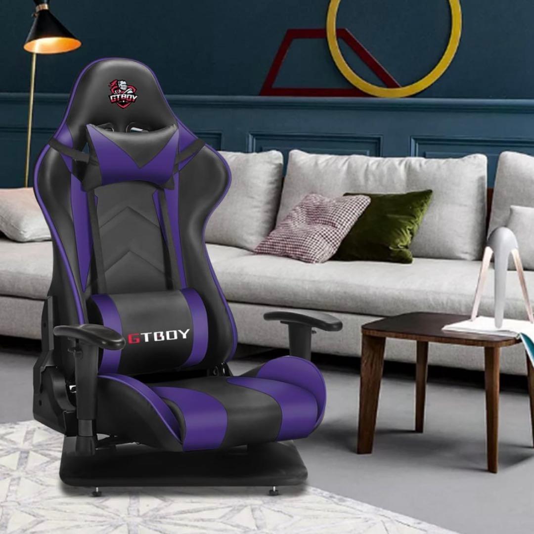 ゲーミングチェア 座椅子 ゲーミング座椅子 ゲームチェア ゲーマーズチェア ヘッ