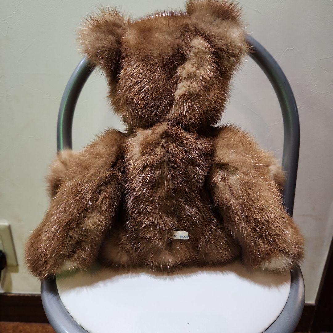 ミンクファーのテディベア