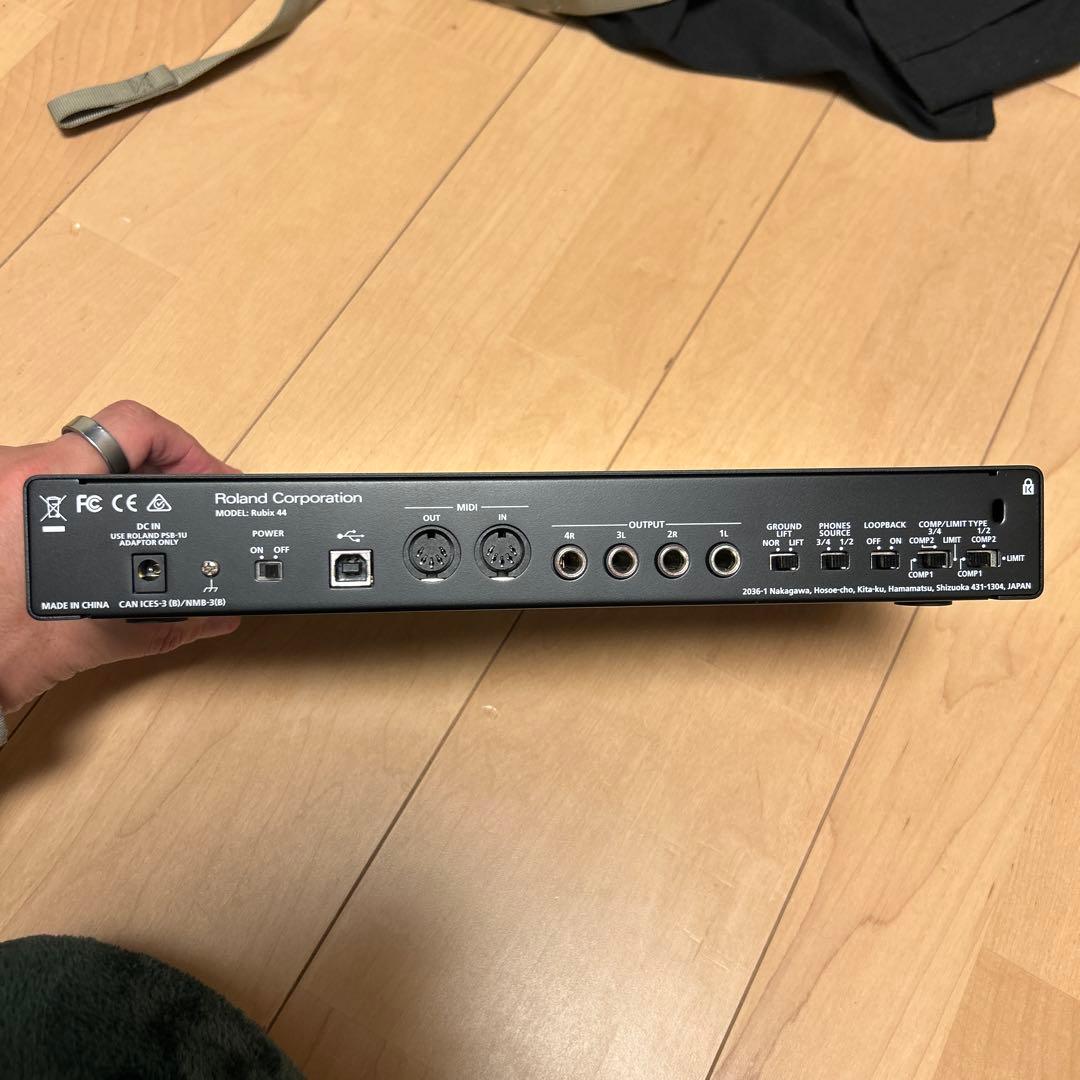 ローランド Rubix44 オーディオインターフェース 本体のみ