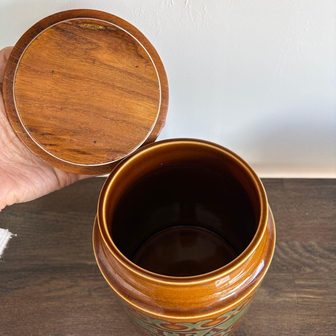 Hornsea ホーンジー　キャニスター　ブロンテ　イギリスヴィンテージ