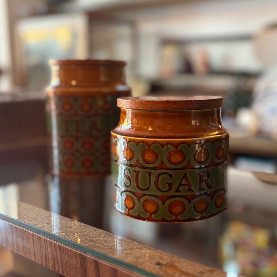 Hornsea ホーンジー　キャニスター　ブロンテ　イギリスヴィンテージ