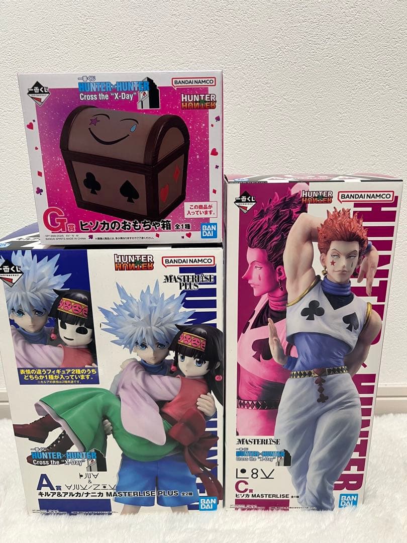 HUNTER×HUNTER 一番くじ A賞 キルア&アルカ　C賞　ヒソカ HUNTER×HUNTER」新作一番くじは“選挙編”に注目！キルア＆アルカ/ナニカ