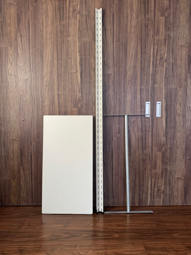 クリスハート 工業用スチールシェルフ ハンガータイプ・アイボリー