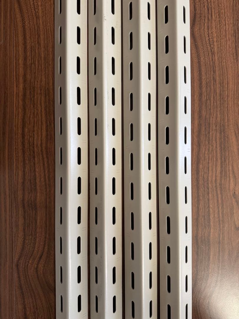 クリスハート 工業用スチールシェルフ ハンガータイプ・アイボリー