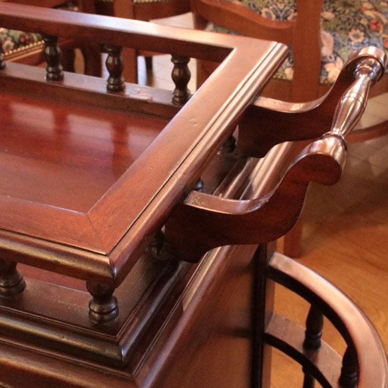 キャビネットワゴン アンティーク風 レトロ 収納インテリア 116-210