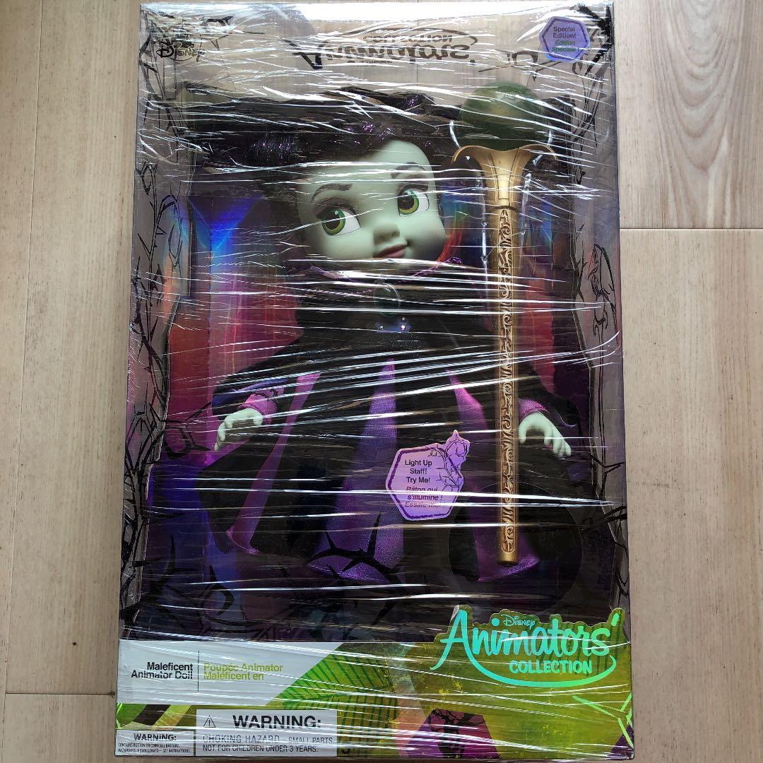 ディズニー、アニメータードール人形（マレフィセント）