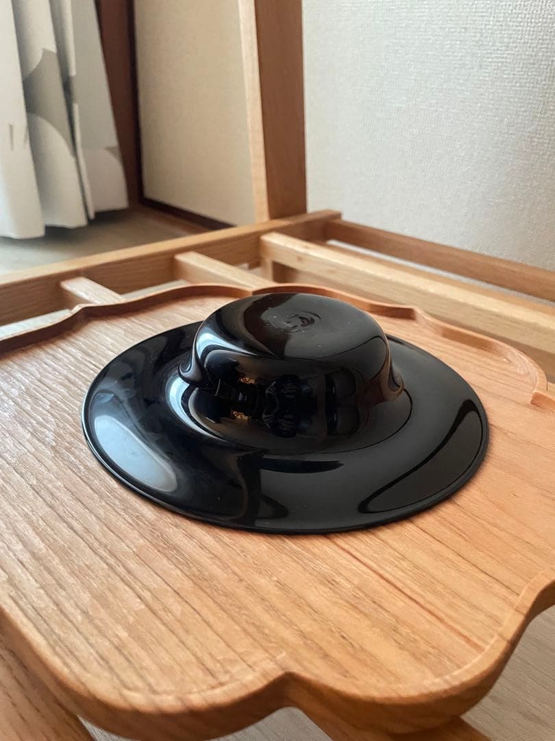 【新品未使用】黒川登紀子 リムボウル 17.5cm 濃い紫