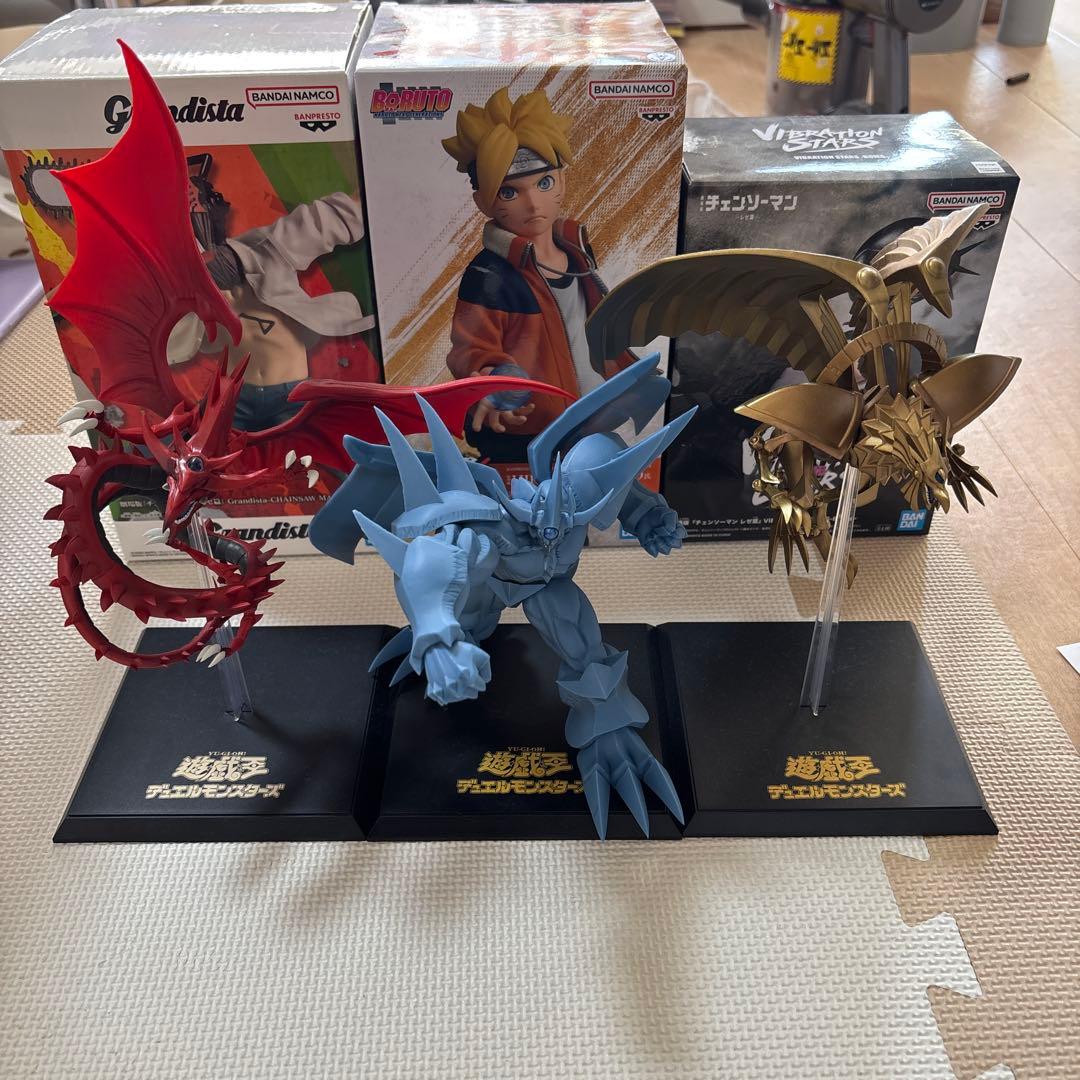 遊戯王 三幻神フィギュア 三体セット - メルカリ
