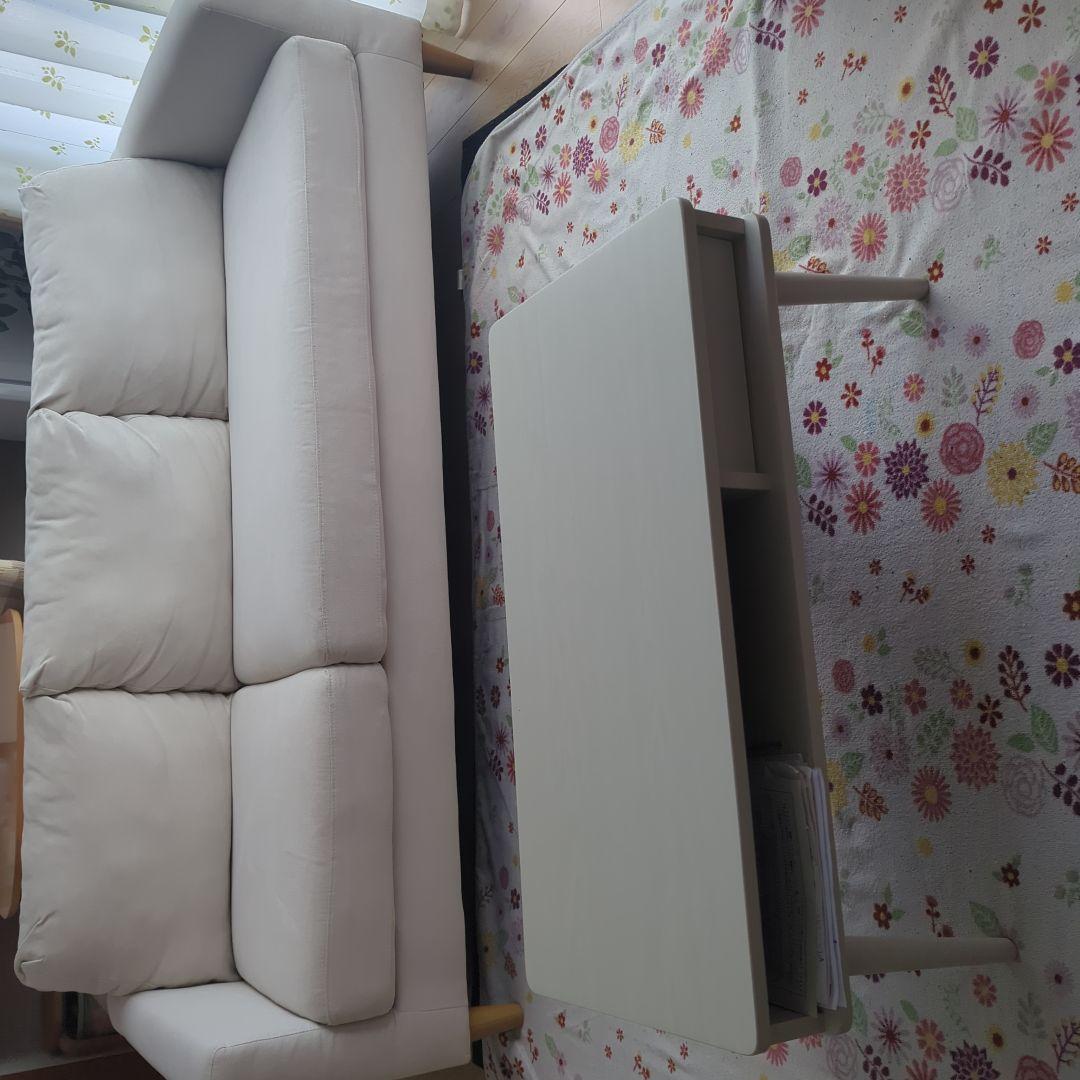 カウチソファ3人掛け(ニトリ)