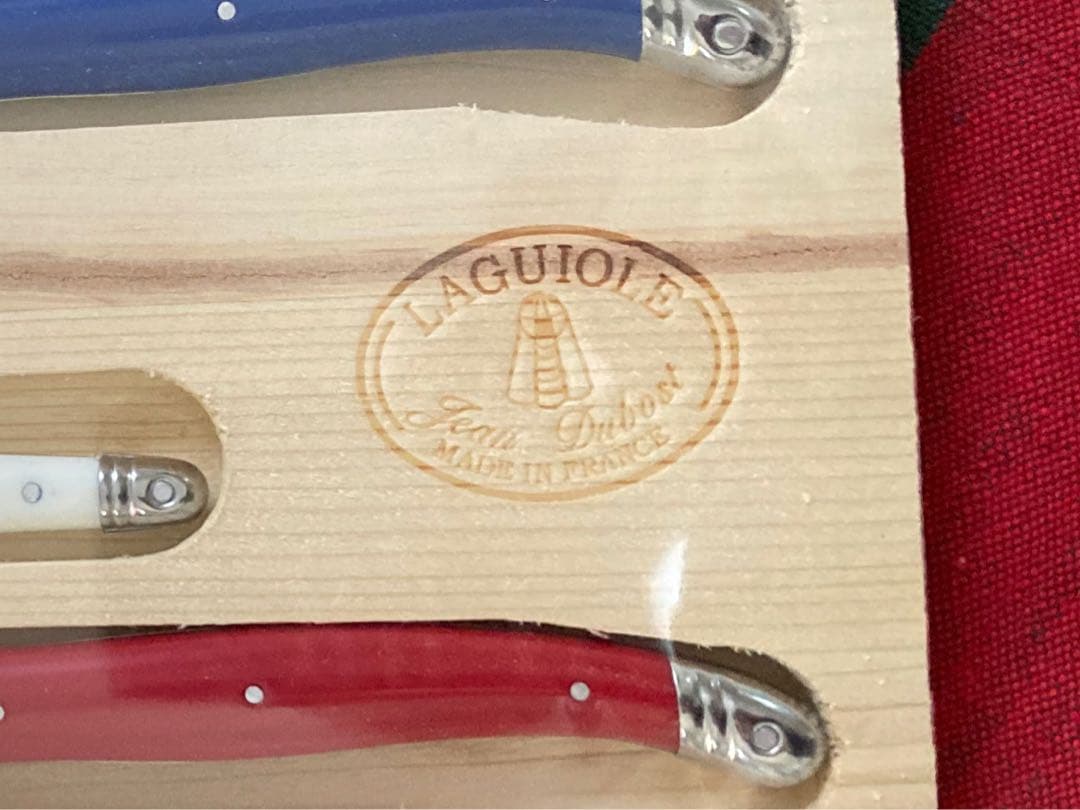 【新品】貴重！ラギオール　ライヨールLaguiole チーズナイフ3本セット
