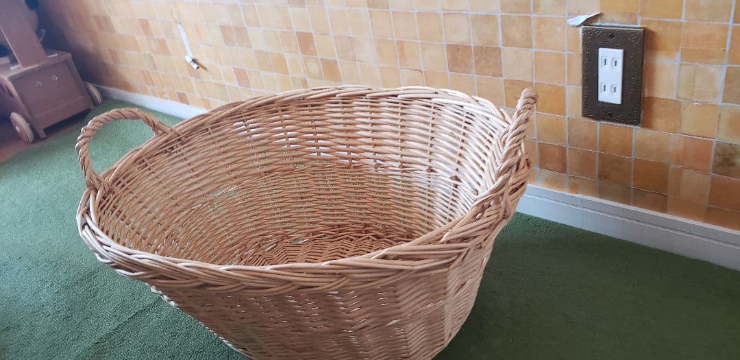バスケット かご　大きなカゴ