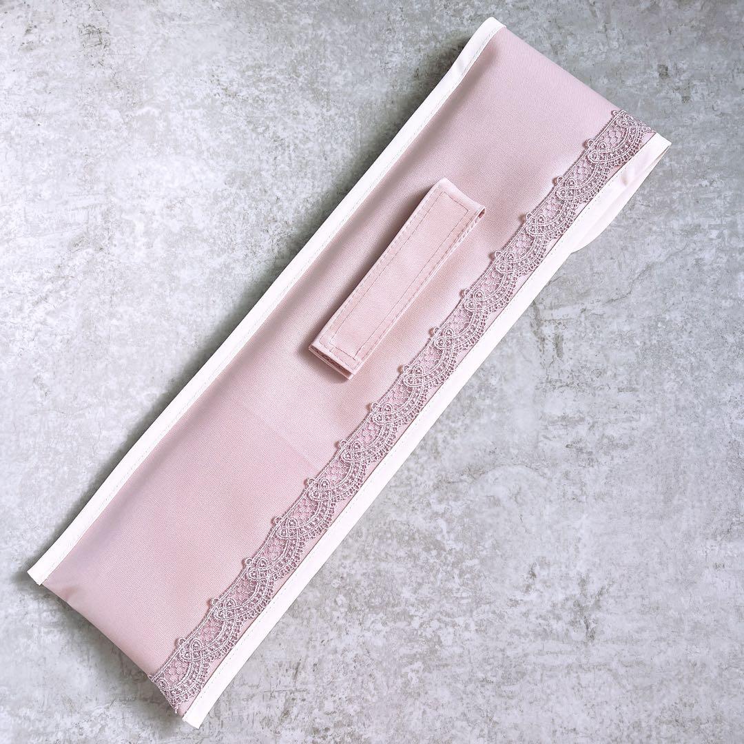 縦レース付きラミネートリコーダーケース　そろばんケース