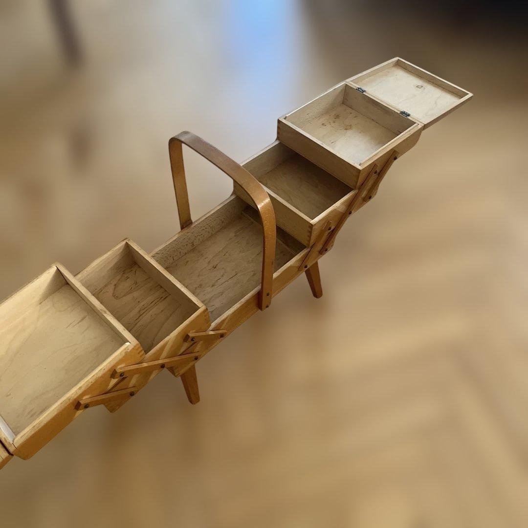 イギリスアンティーク 裁縫箱　北欧　ナチュラル　ヴィンテージ　カントリー