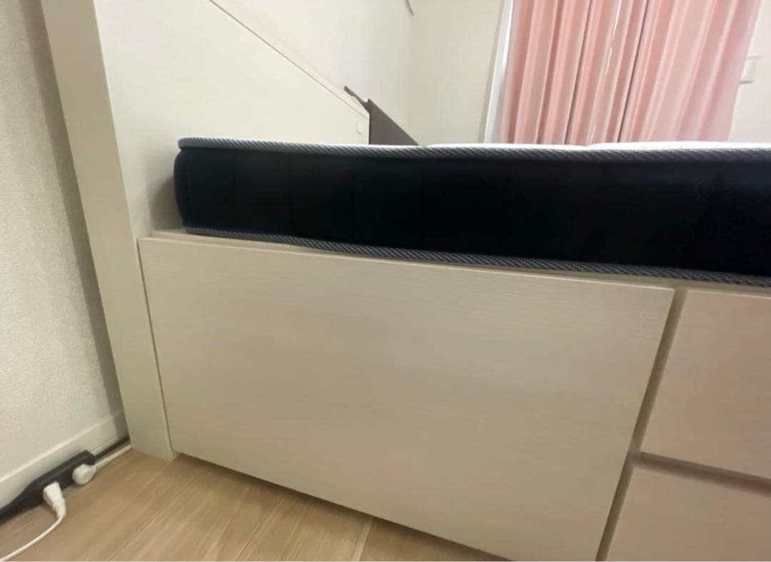 ベッドフレーム　ニトリ　ジオチェスト　廃盤　ベッド　シングル