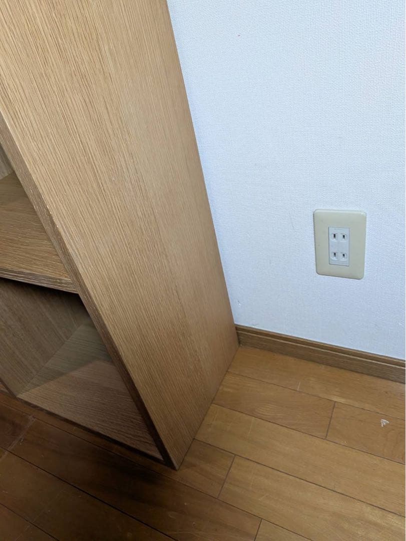 ■送料込■無印スタッキングシェルフ 3×2 木製家具棚 収納MUJIオーク材