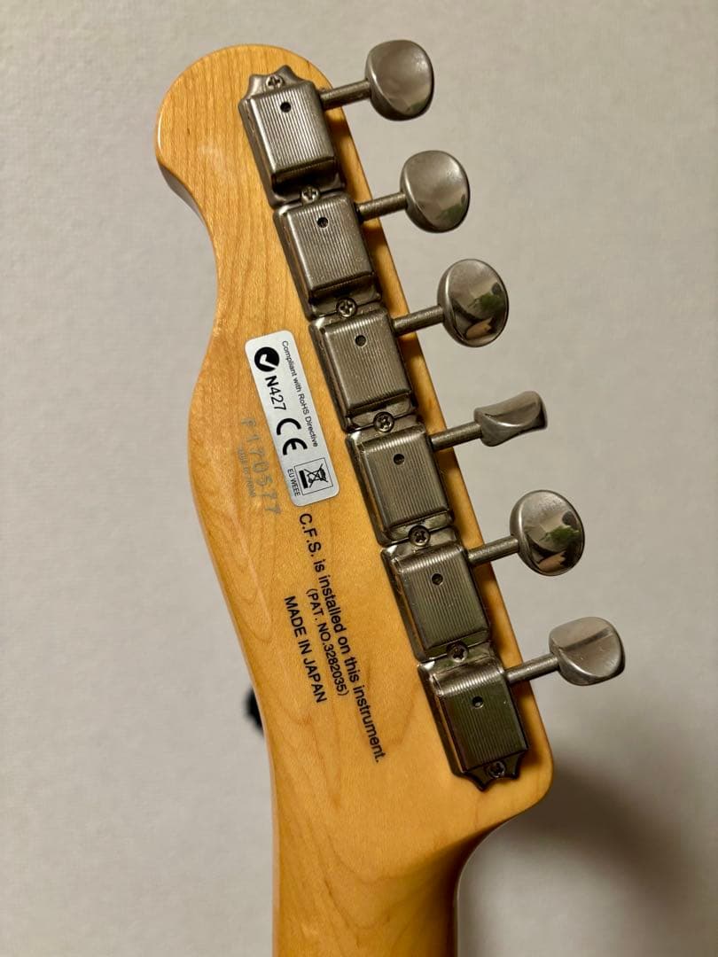 最終値下げ！】FUJIGEN テレキャスター CNTL10MSP-VNT/01 - メルカリ