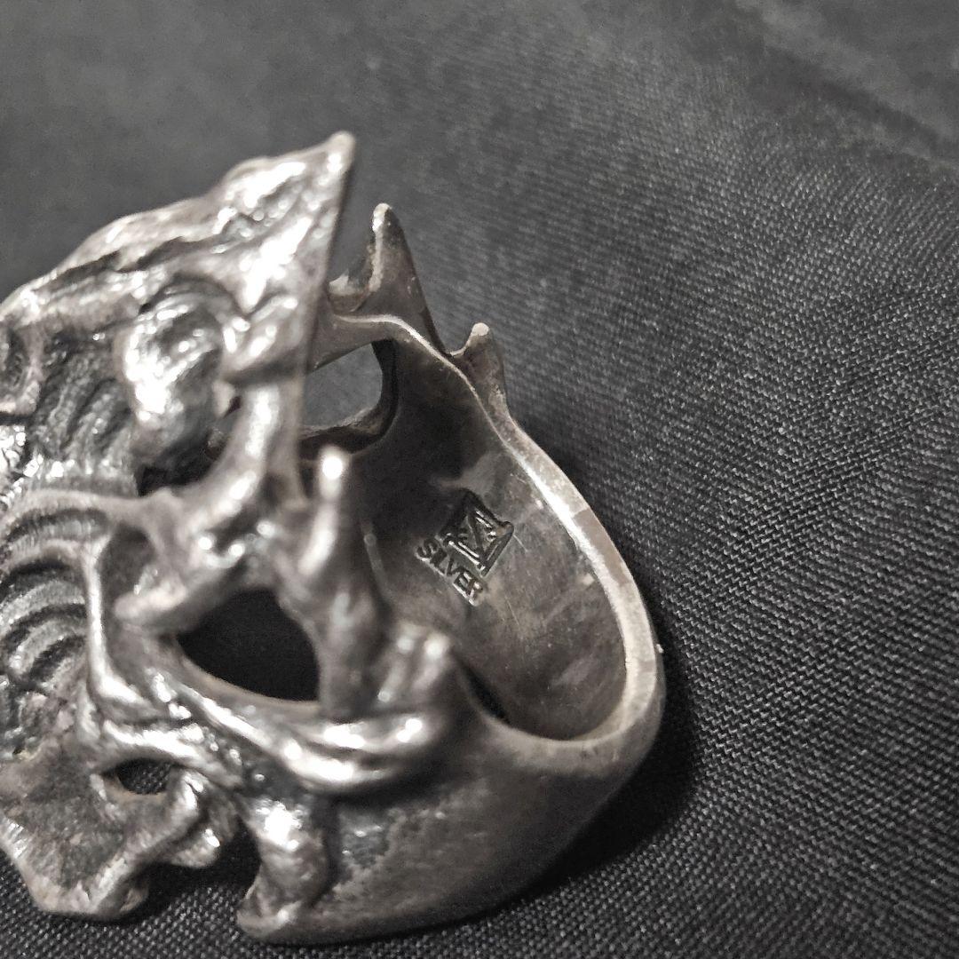 シルバー925 リング 17号 ハンドメイド