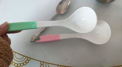 プラスチック製サービングスプーン 2本セット