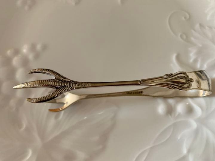 イギリス　アンティーク　シュガートング