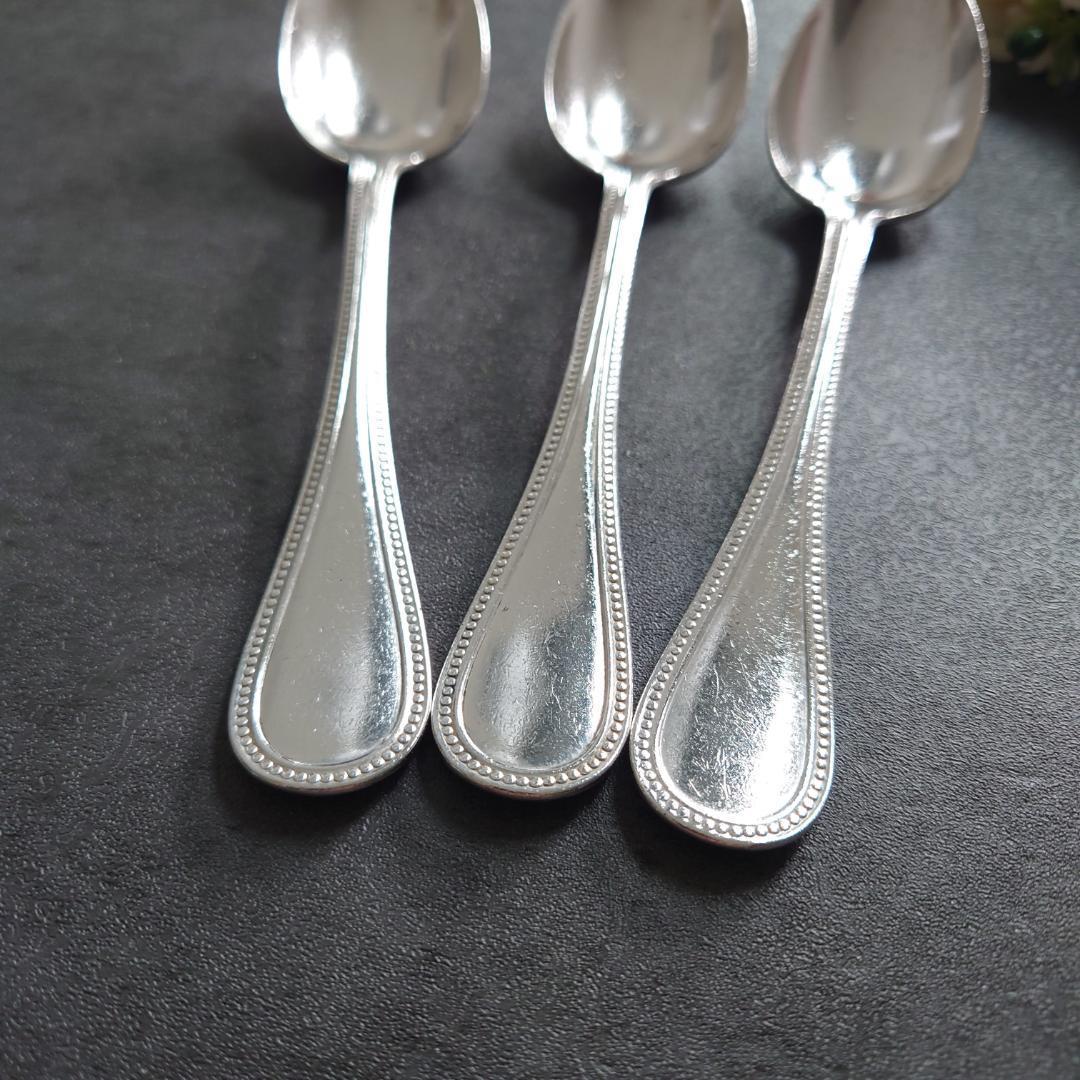 希少 クリストフル パール デザートスプーン 3点