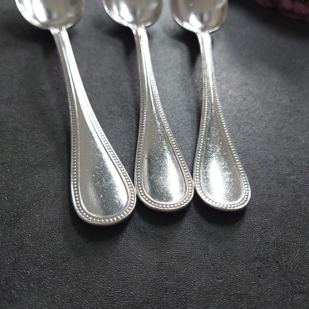 希少 クリストフル パール デザートスプーン 3点