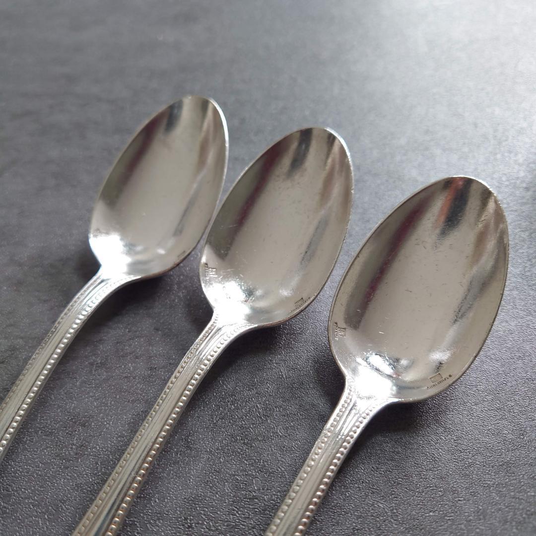 希少 クリストフル パール デザートスプーン 3点