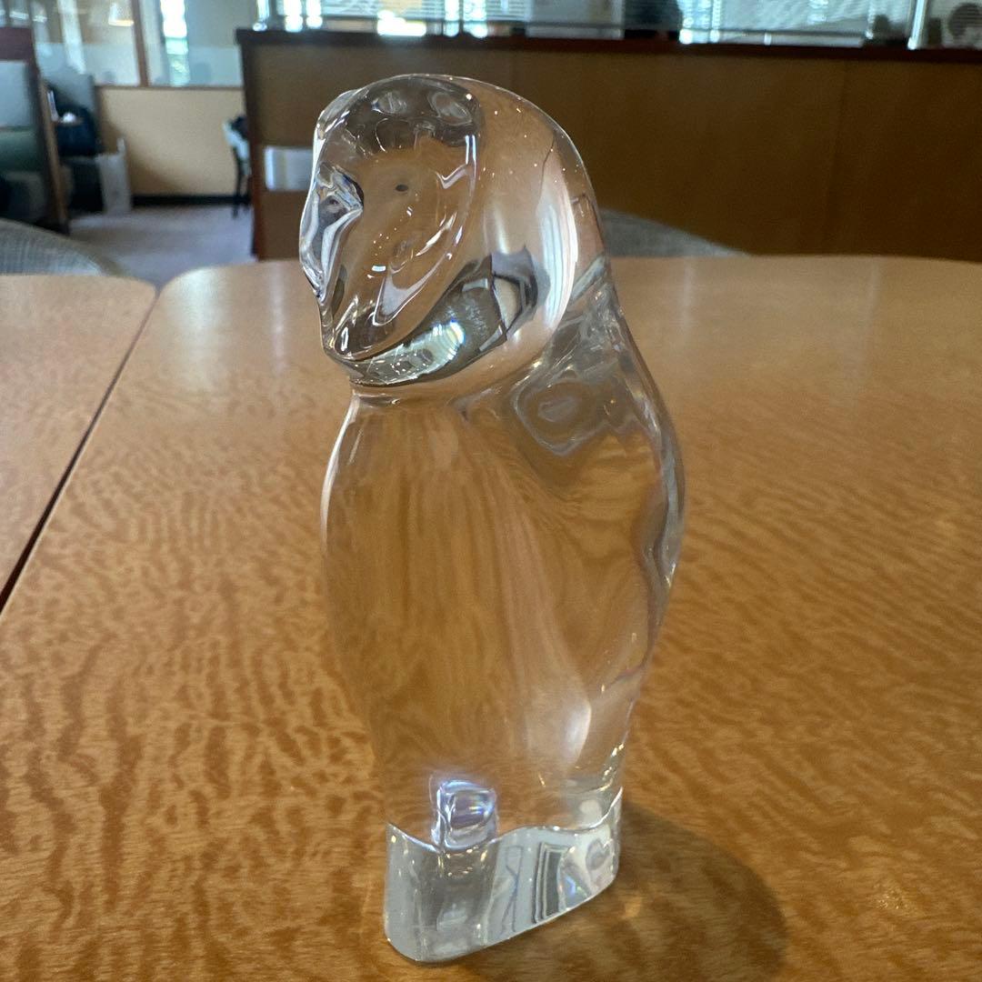 Baccarat /バカラ 最高級クリスタル オブジェ フクロウ 11cm