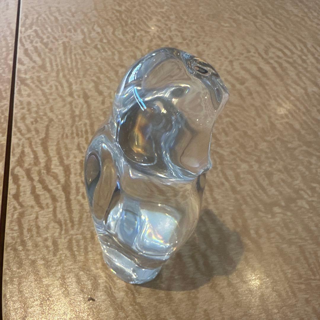 Baccarat /バカラ 最高級クリスタル オブジェ フクロウ 11cm