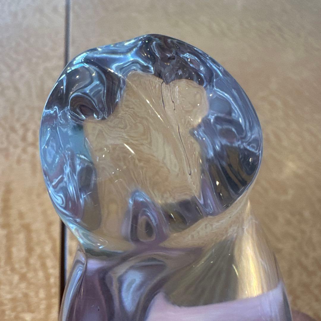 Baccarat /バカラ 最高級クリスタル オブジェ フクロウ 11cm