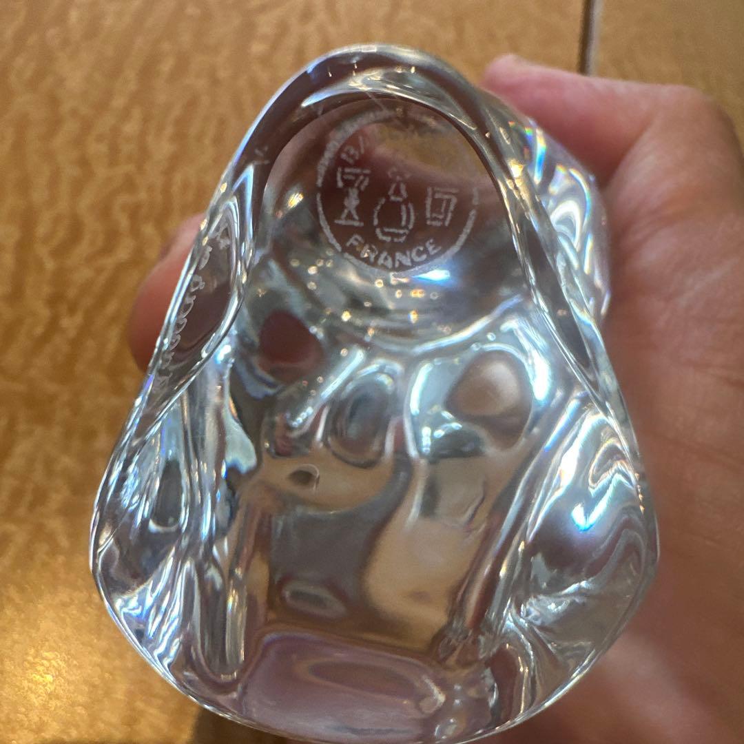 Baccarat /バカラ 最高級クリスタル オブジェ フクロウ 11cm