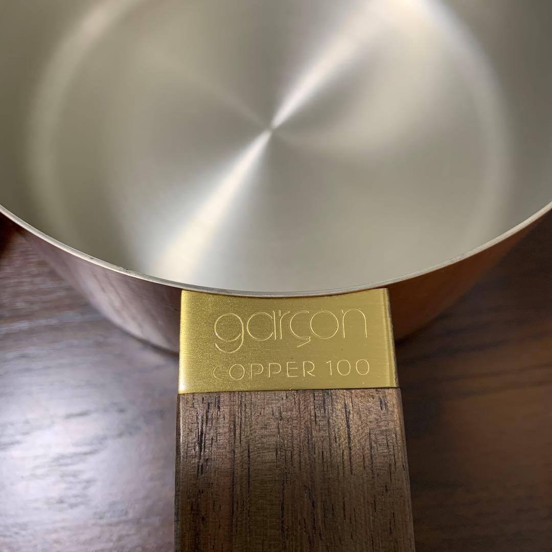 銅鍋 新光金属 Copper100 ギャルソンシリーズ チーズフォンデュセット