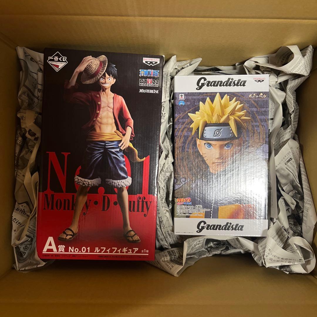 ルフィ・悟空・ナルト フィギュアセット - メルカリ