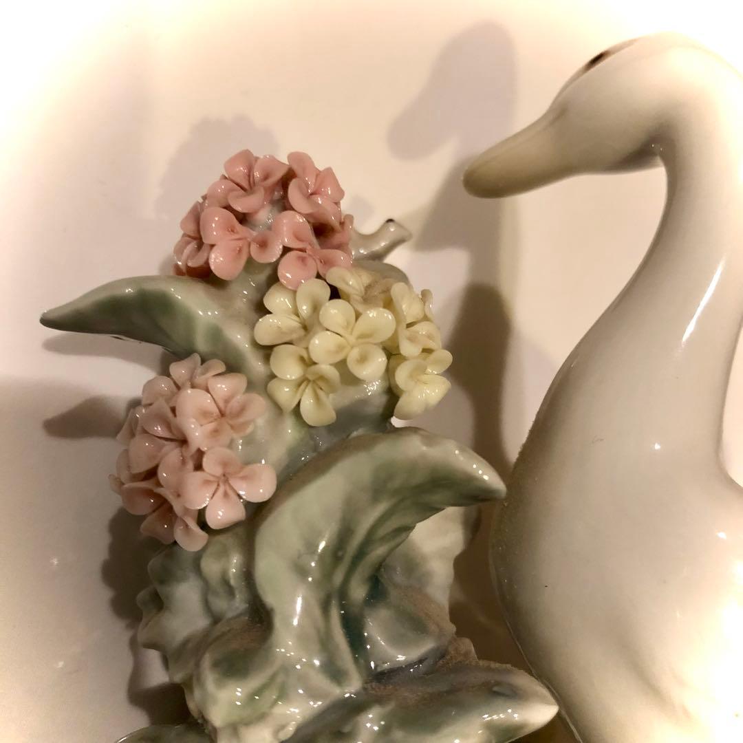 リヤドロ カタツムリとアヒル達 1439 Lladro 箱付フィギュリン西洋陶磁