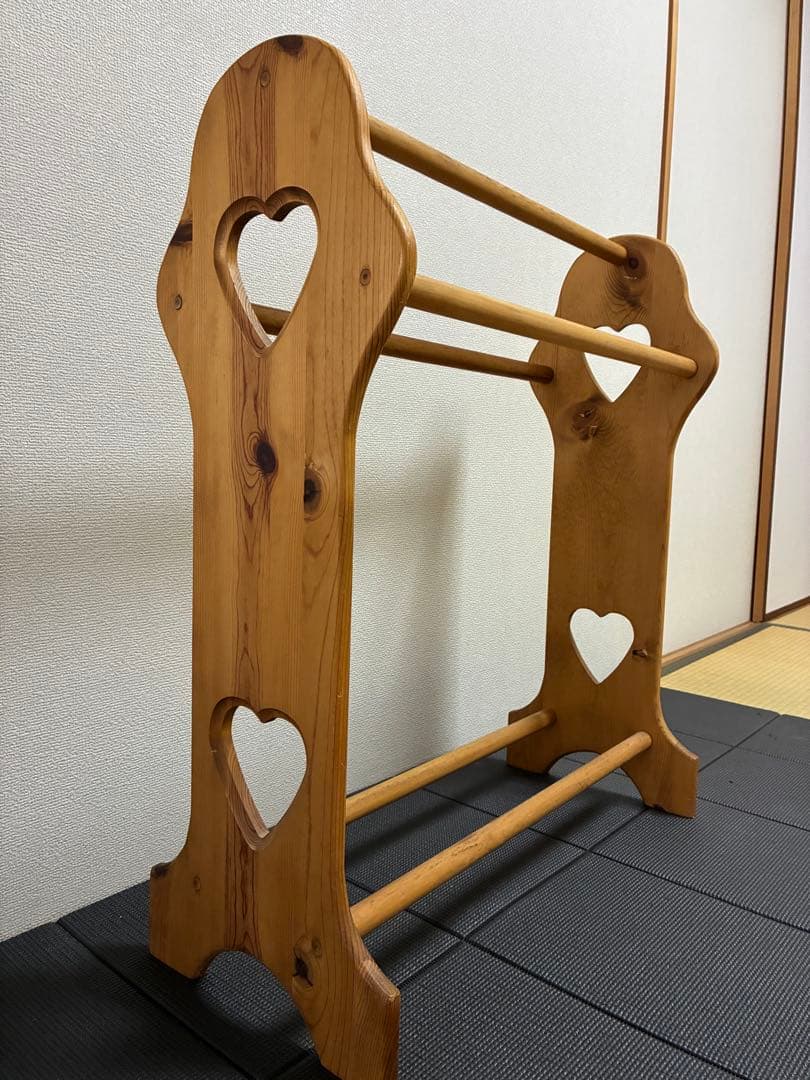 アンファン　キルトラック　カントリー コーハウス　木製家具　ハート