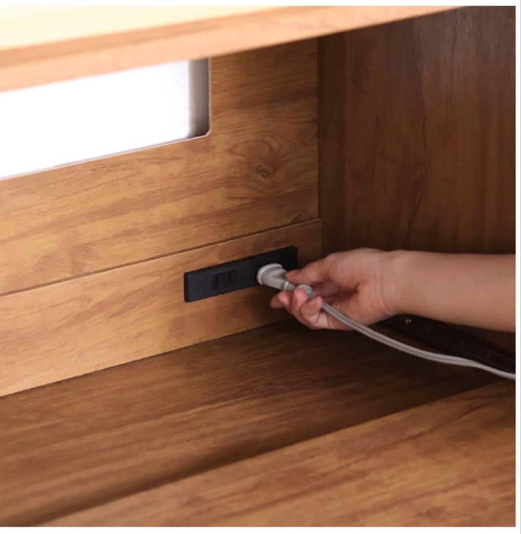 キッチンボード　ヴィンテージテイスト　ニトリ